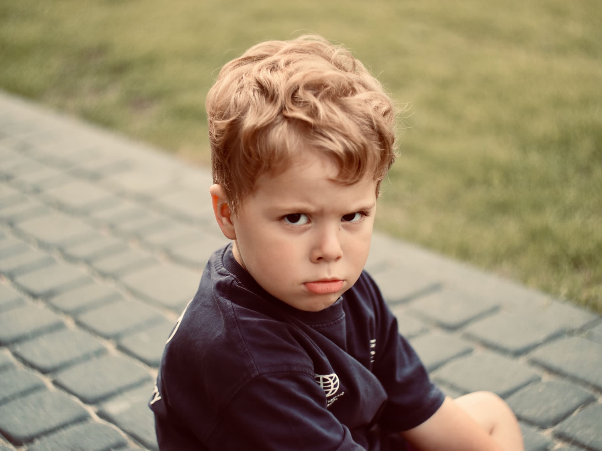 Portret w stylu vintage