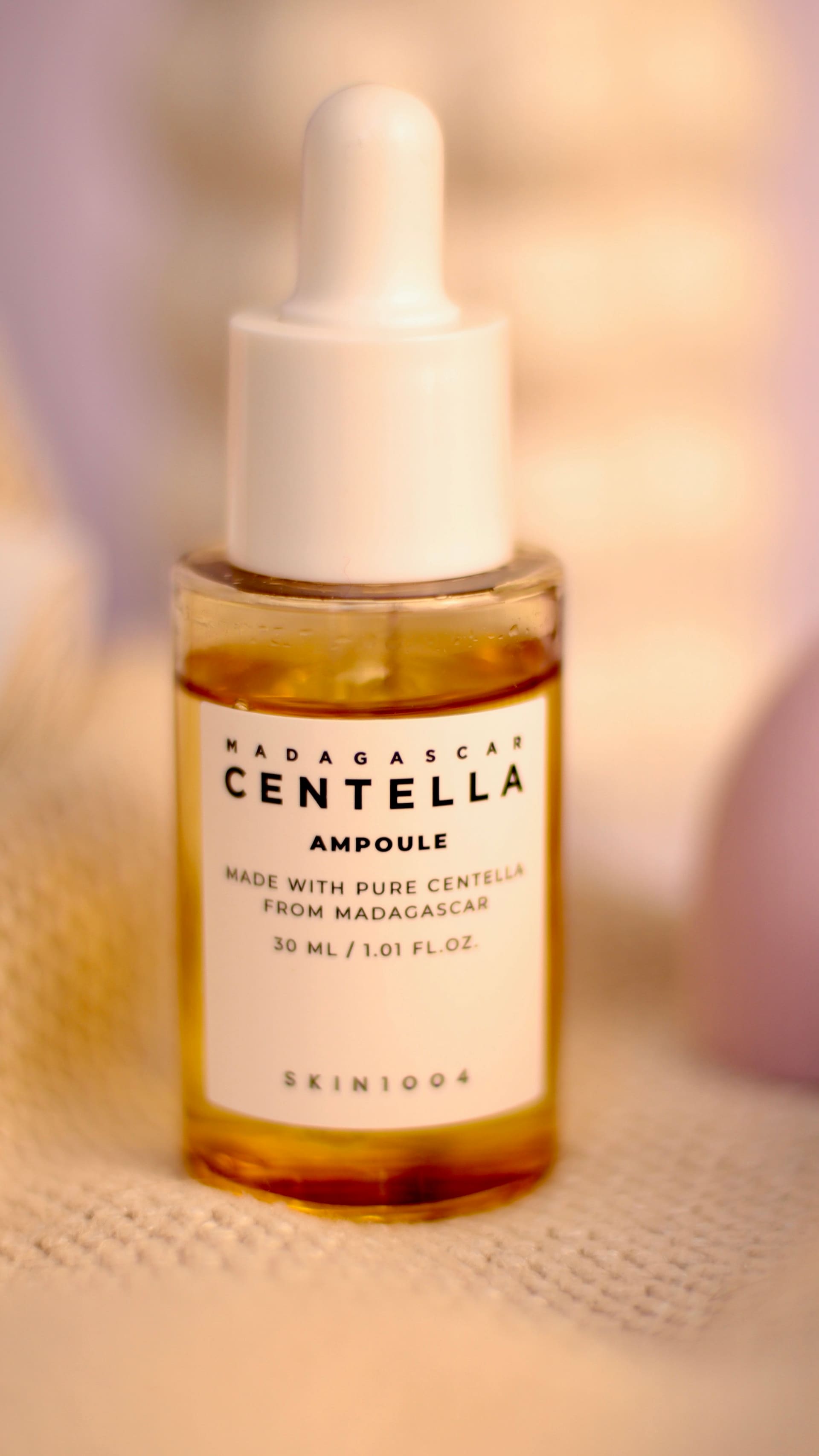 A cosmetic in natural light